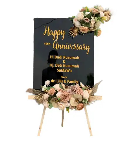 Papan Bunga Akrilik Parenggan