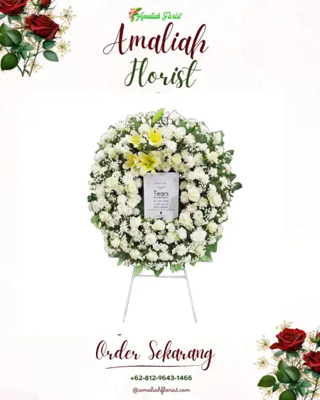 Krans Bunga Duka Parenggan